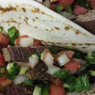 The fajita tacos on Fajita Friday.