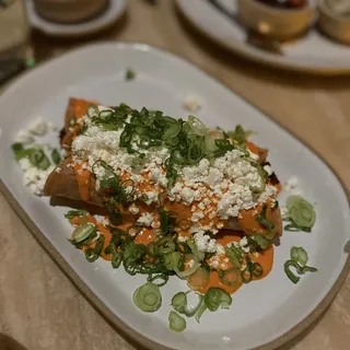 Okinawa Sweet Potato Taquitos