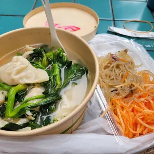 Mandoo kook (no noodles)