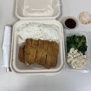 Chicken Katsu Plate