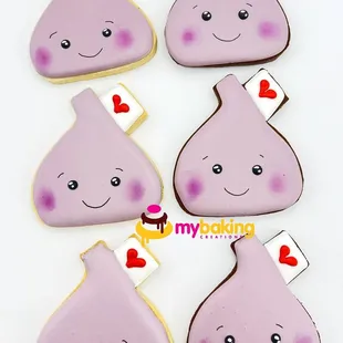 Hershey's chocolate inspired custom cookies