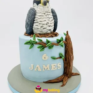 Eagle Inspired Custom Cake