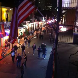 View from second floor