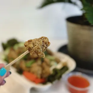 Delicious fried chicken gizzards inspired by Taiwanese popcorn chicken.