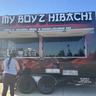 New hibachi truck ! Food is super good