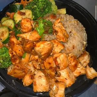Teriyaki plate