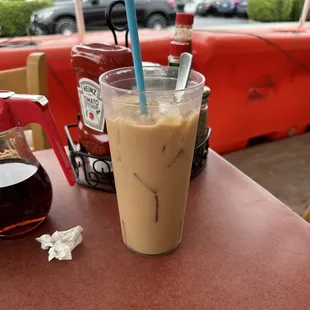 Iced coffee
