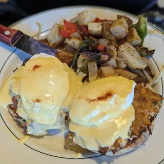 CRAB BENEDICT