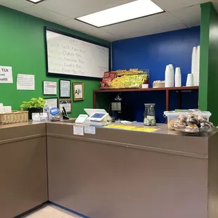 sushi and sashimi, interior