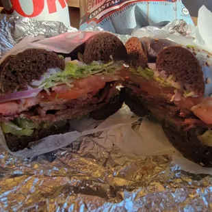 Bagel Sandwiches