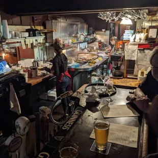 Kitchen area at My Brother&apos;s Bar