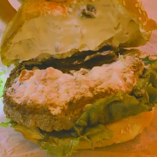 Jalapeno Cream Cheese Burger