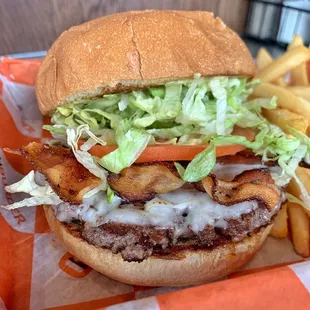 Bacon cheeseburger