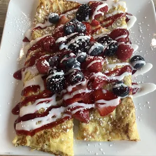 Fruit n Cream Crepe