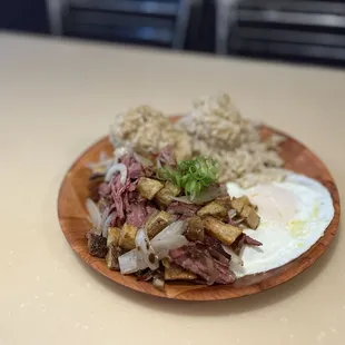 Corned Beef Hash. Cooked perfectly. Looking forward to trying other dishes in the future.