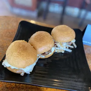 Philly Cheesesteak Sliders (3)