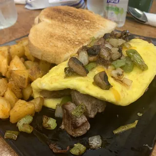 New York Steak Omelet