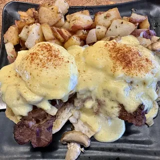 Striploin Benedict