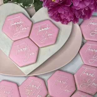 Custom "Thank You" Cookies for Waipahu Elem Event