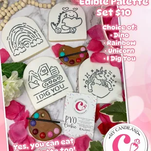 a picture of decorated cookies