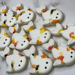 Hand painted koi fish for Palolo Hongwanji &amp; My Treehouse Club's Festival!