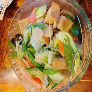 a salad in a bowl