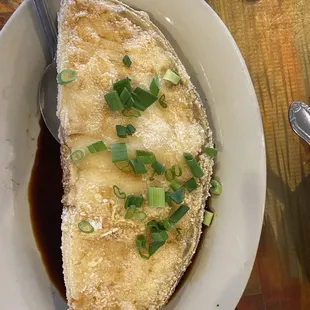 Fried seabass $21.95 - Jan. 01, 2022