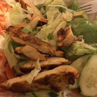 Chicken grilled salad