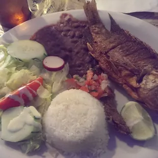 Pescado frito