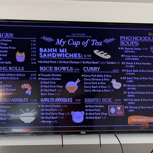 Food Menu