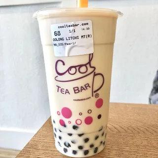Oolong Litchi Milk Tea