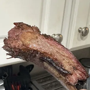 The ribs are beautiful