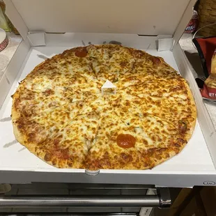 Fly in my pizza. Not one apology.