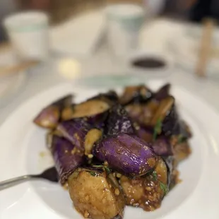 garlic eggplant
