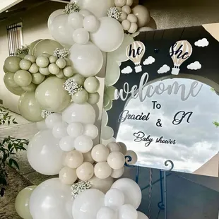 Welcome sign outside