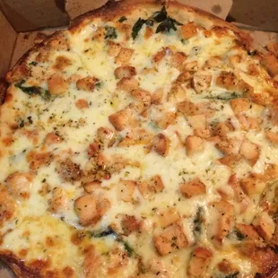 This is the small Caligula pizza.