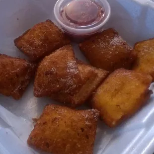 Fried raviolis
