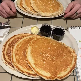 pancakes, food