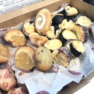 Assorted mini muffin