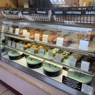 a variety of baked goods