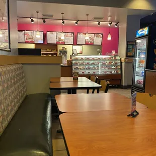 Interior and counter