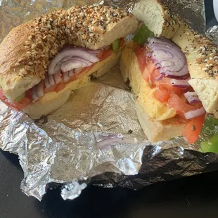 Just Veggies Sandwich