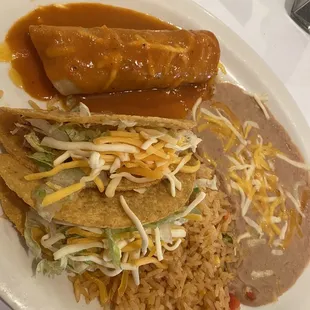 a plate of food