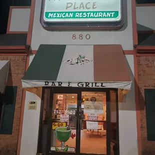 entrance