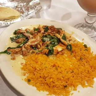 Pollo Con Queso