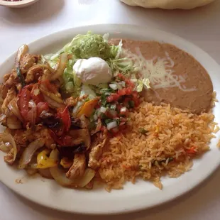 Steak Chicken Fajitas
