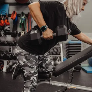 You can build muscles at any age. You just have to be committed.