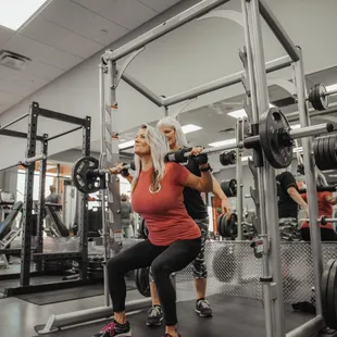 Personal trainers can help you set and reach measurable and realistic goals.