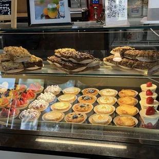 Sweet pastry selection