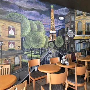Small cafe seating